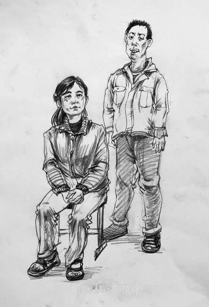 广州十大画室老师带你康康20届湖北高三美术调考优秀试卷,22
