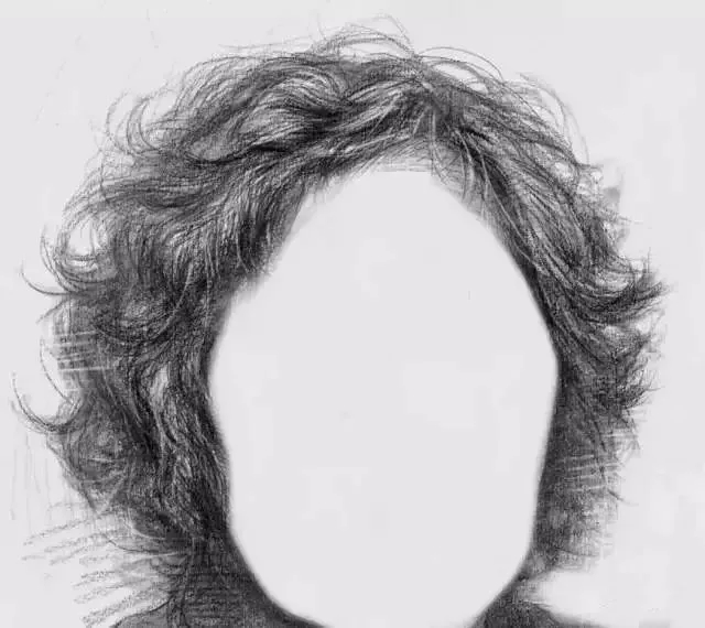  广州画室排名前三画室教你如何让你的素描头发看起来不死板粗糙有质感,29