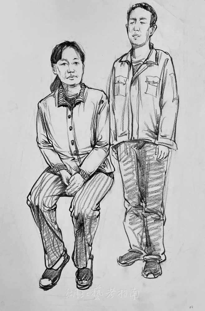 广州十大画室老师带你康康20届湖北高三美术调考优秀试卷,30