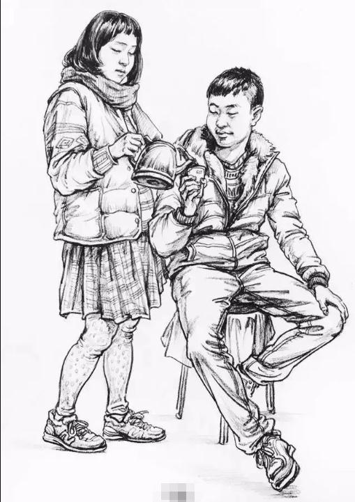 广州画室排名前十画室速写教学｜速写想得高分，这教材打包给你,02