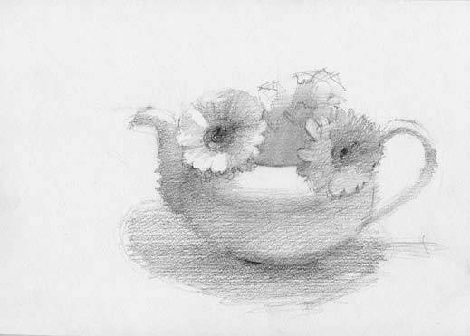   广州画室排名前三画室干货丨如何体现陶壶与花卉的质感,06
