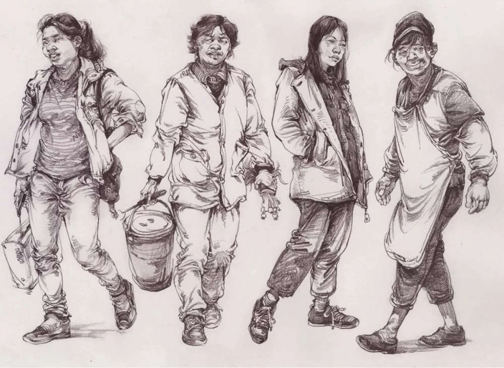 广州艺考画室,广州速写画室,广州画室速写培训,05