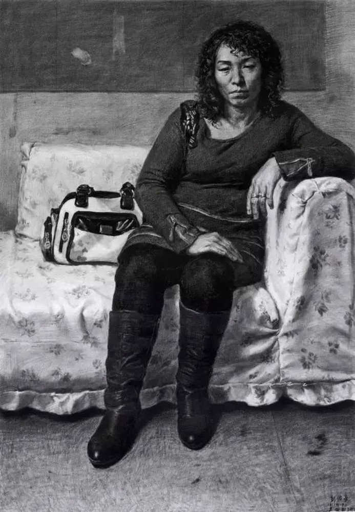 素描作品不会深入？广州画室排名前五画室带你看央美作品怎么画,32