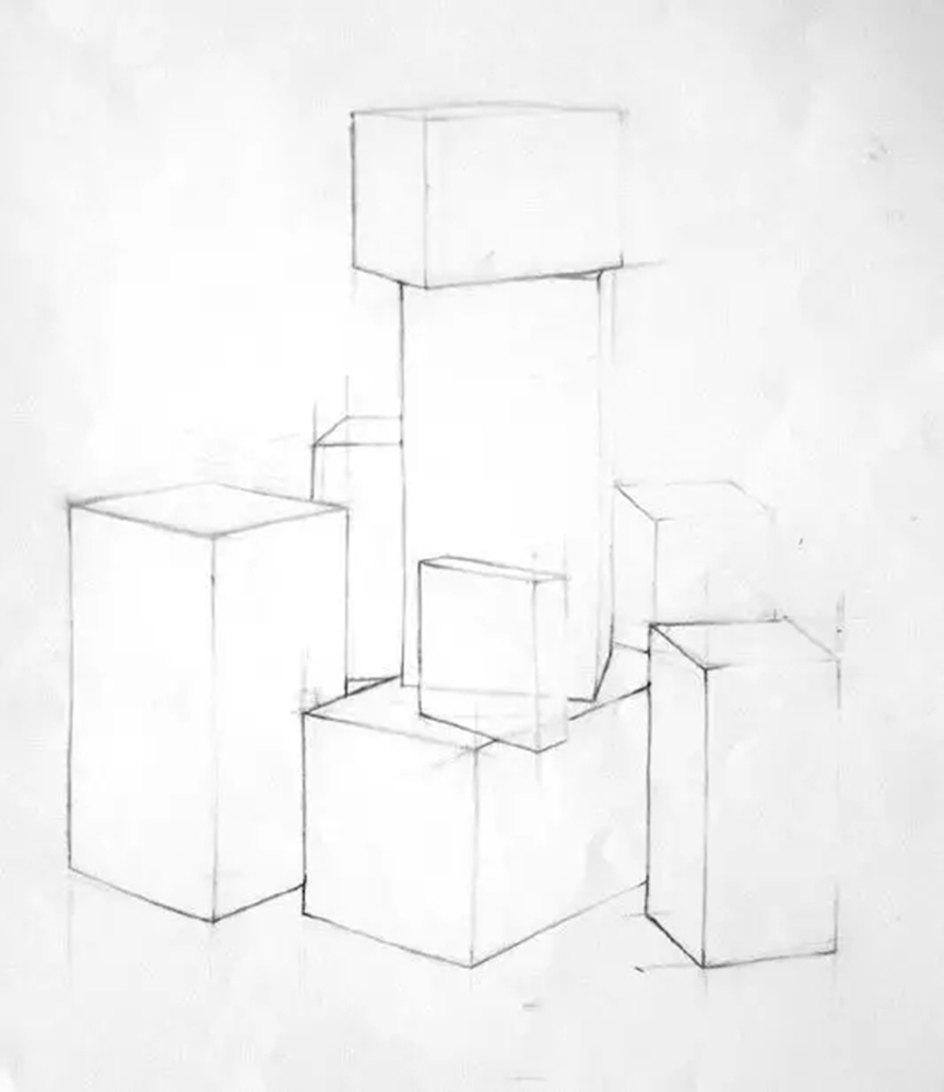 广州画室排名前十画室给你一组适合零基础临摹的素描教程,06