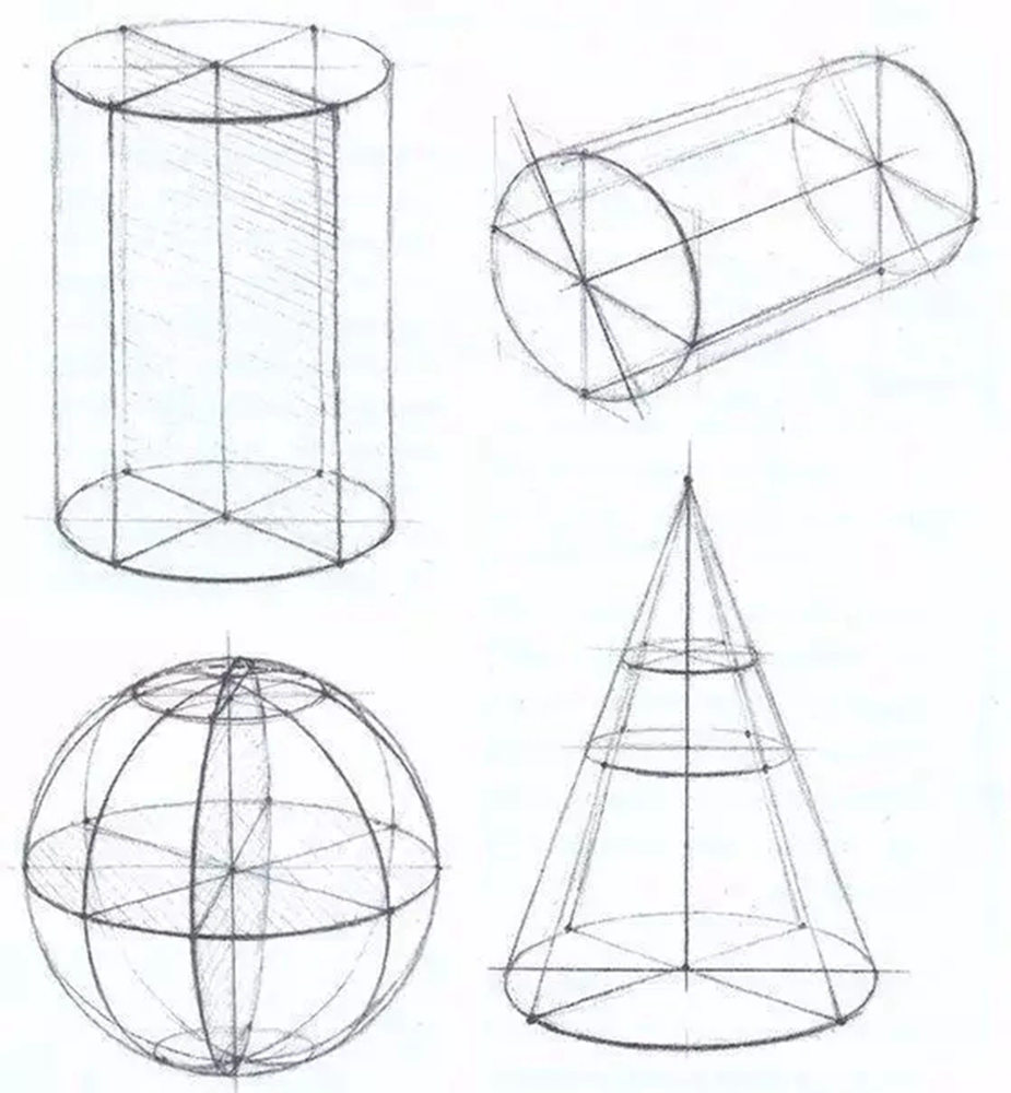 广州画室排名前十画室给你一组适合零基础临摹的素描教程,08
