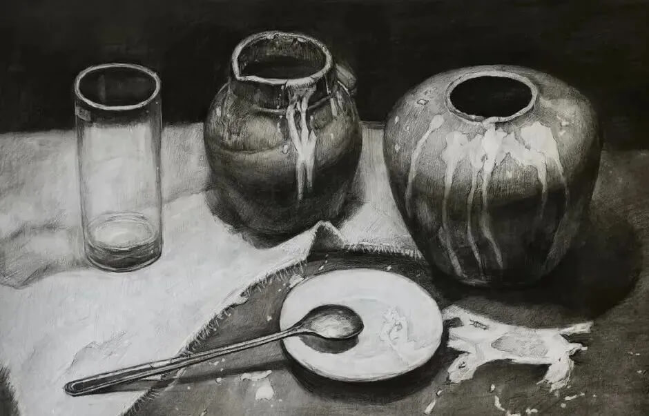 干货分享：四个提升画静物素描效率的小妙招2