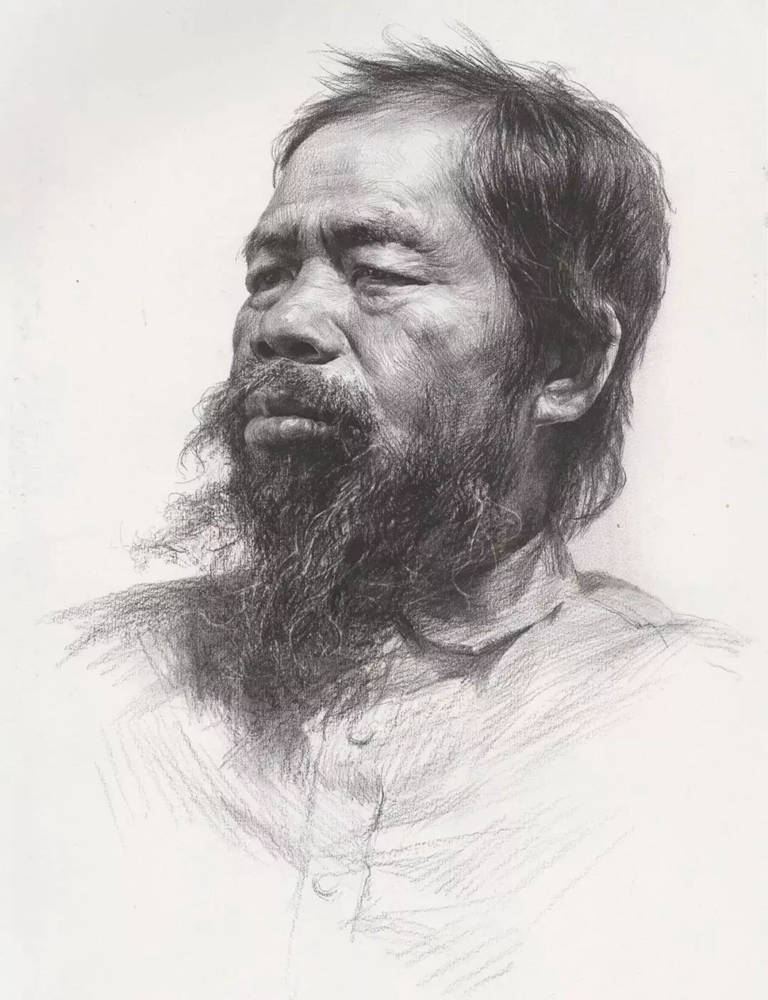 广州艺考画室集训必看 | 素描头像的黑白灰关系,01