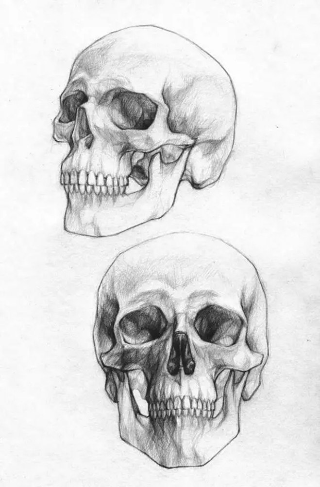 广州画室排名前十画室给你一组适合零基础临摹的素描教程,48