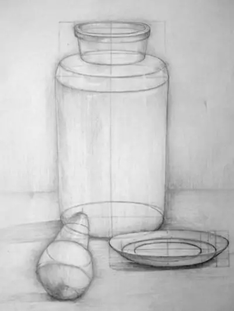 广州画室排名前十画室给你一组适合零基础临摹的素描教程,19
