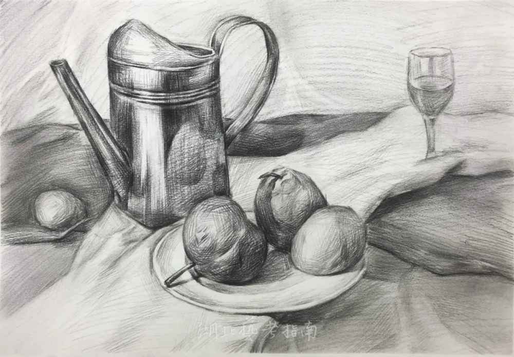 广州十大画室老师带你康康20届湖北高三美术调考优秀试卷,16