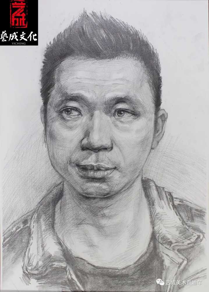 广州美术高考班带大家看看2021届广东艺成二模素描高分卷,67