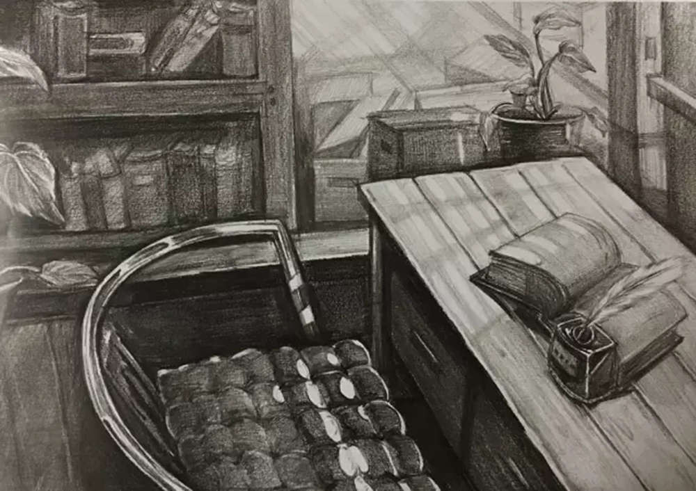 广州艺考画室,广州素描画室,广州画室素描培训,39