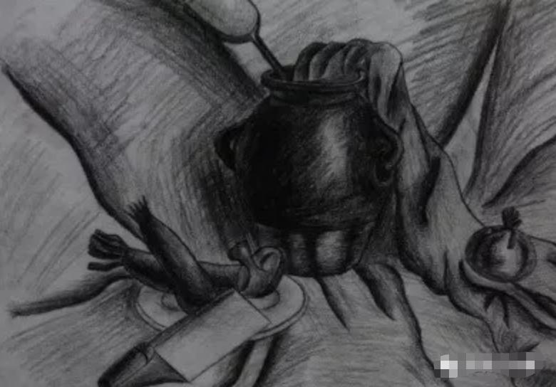 广州画室排名前十的画室告诉你素描静物常见问题怎么解决,11
