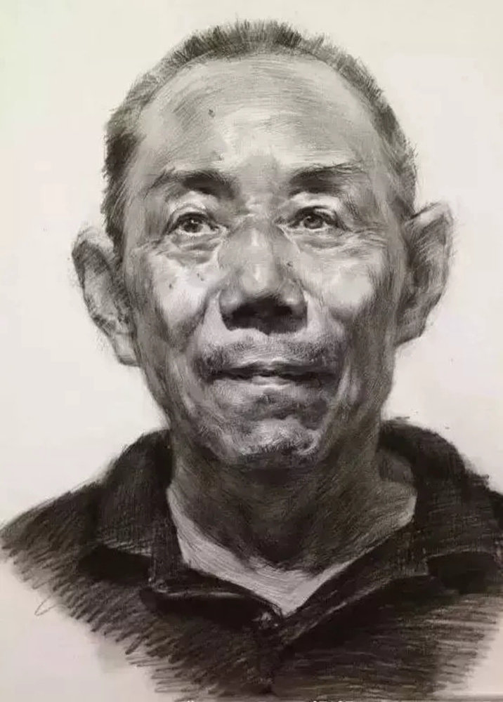 广州画室排名前三画室告诉你抓住这两点，正面素描头像轻松刻画,04
