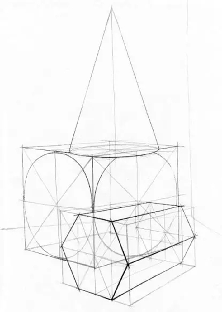 广州画室排名前十画室给你一组适合零基础临摹的素描教程,17