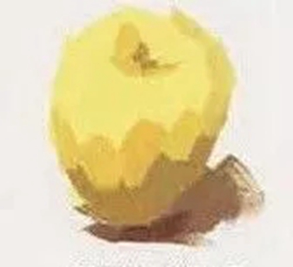 全网最全面的 “苹果” 色彩静物广州艺考画室教程！,12