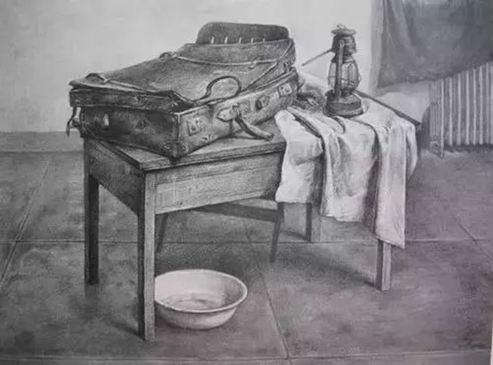 素描作品不会深入？广州画室排名前五画室带你看央美作品怎么画,10