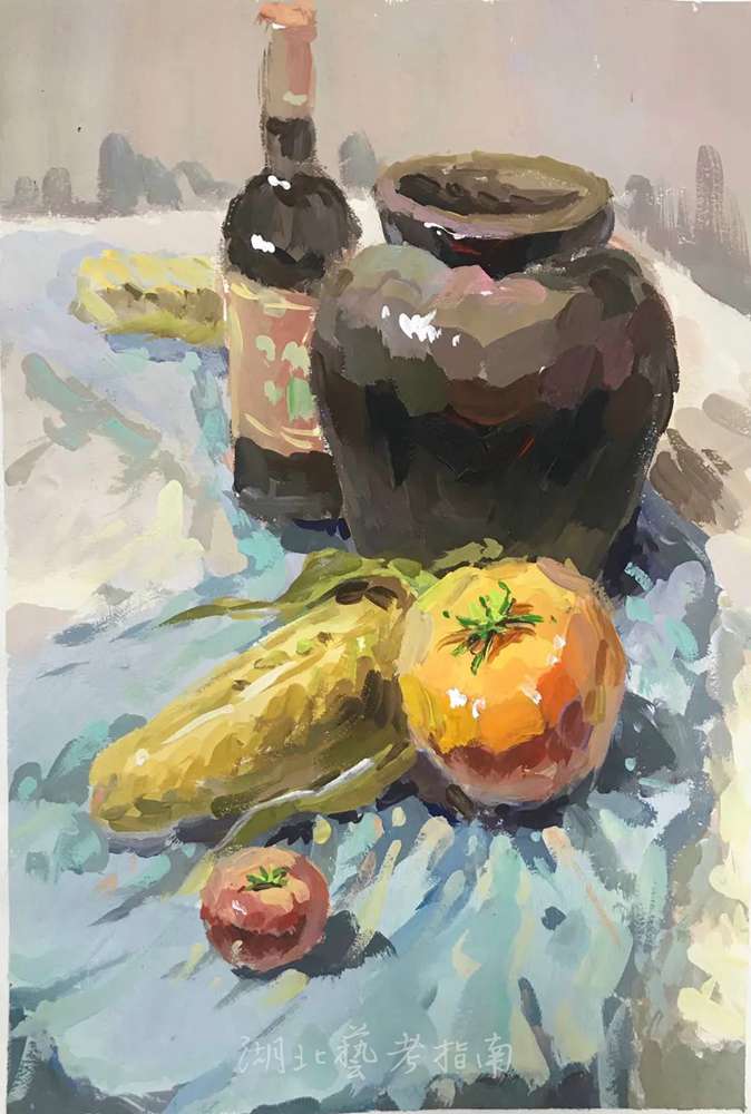 广州十大画室老师带你康康20届湖北高三美术调考优秀试卷,05