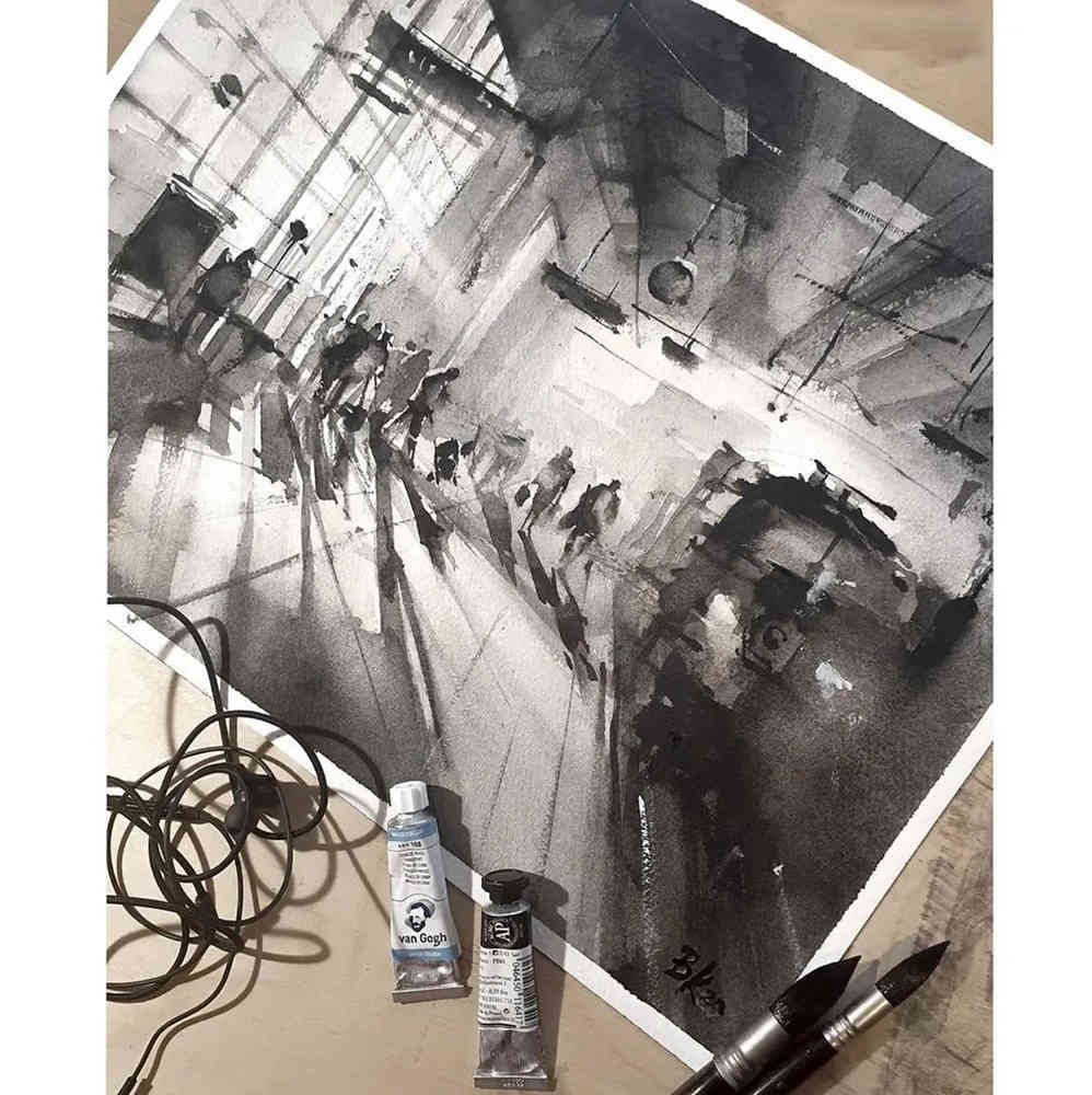广州艺考画室,广州画室,广州色彩培训画室,23