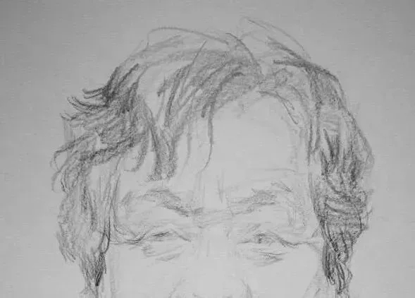  广州画室排名前三画室教你如何让你的素描头发看起来不死板粗糙有质感,52