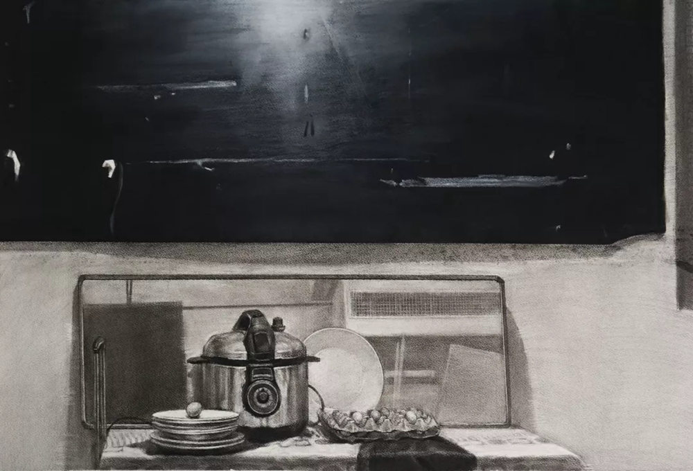 广州画室排名前三画室整理：18年西安美术学院素描留校作品,05