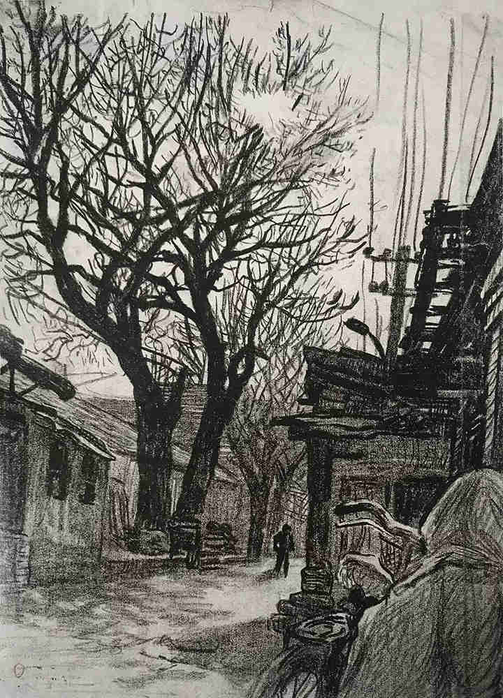 广州前十画室带你看看中央美院附中生活速写中的那些精品,20