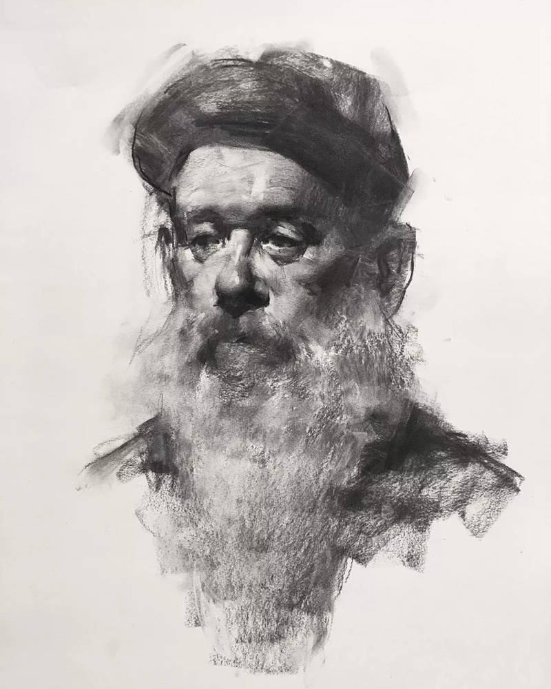 绝妙的炭笔素描，广州画室排名前三画室都炭为观止,50