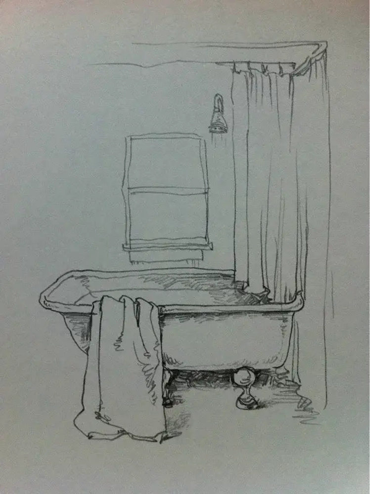 如果你正在学习线描速写，广州艺考画室觉得这52幅作品正合适你,13