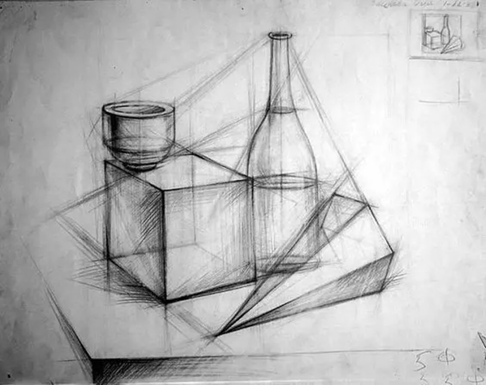 广州画室排名前十画室给你一组适合零基础临摹的素描教程,09