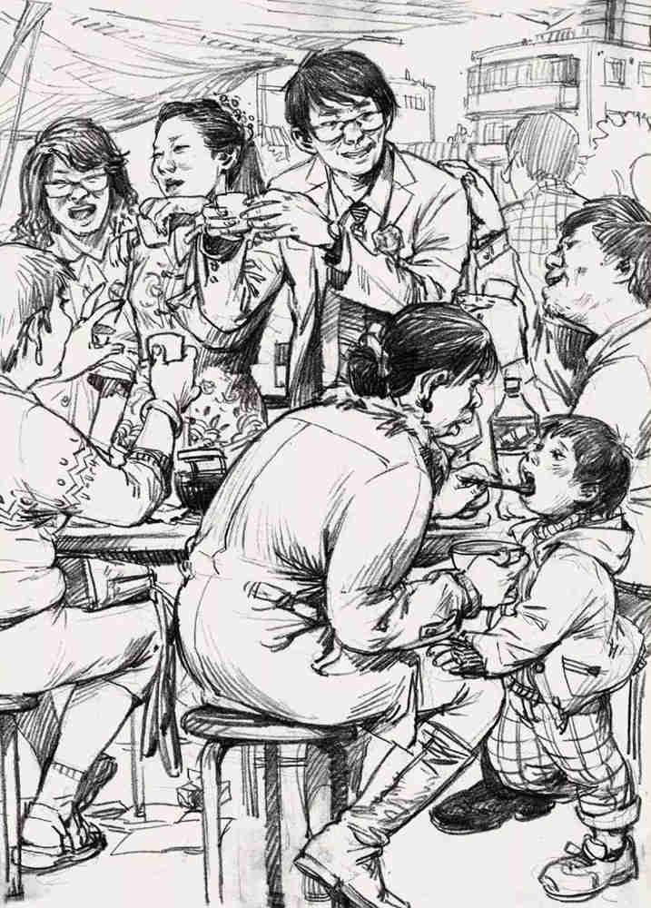 广州画室排名前三画室教你场景速写如何拿高分?