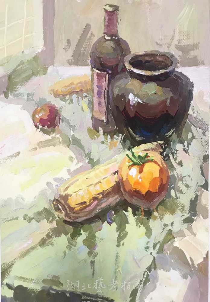 广州十大画室老师带你康康20届湖北高三美术调考优秀试卷,07